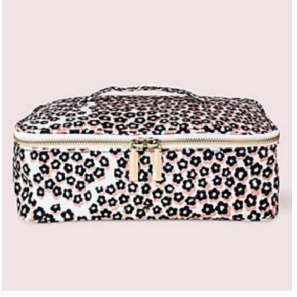kate spade Bags Kate Spade Pink Flair Flora Lunch Carrier Bag Tote Box Container Nwt Poshmark